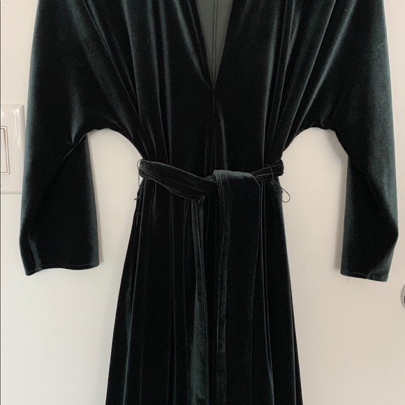 Zara green emerald dress XS - Picture 2 of 4